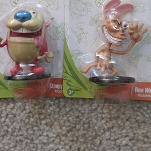 Nickelodeon Pink and Blue Action Figures Playset